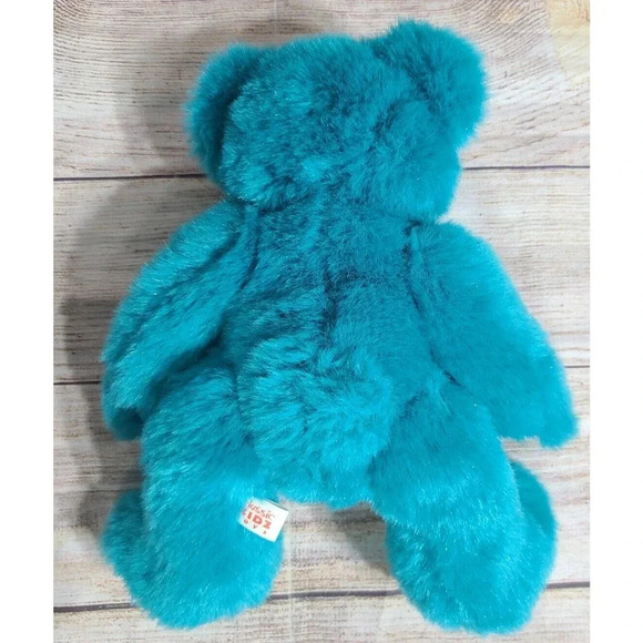 Classic Kidz Toys Plush Excalibur Las Vegas Teddy Bear Stuffed Animal Blue 11" - Picture 3 of 5